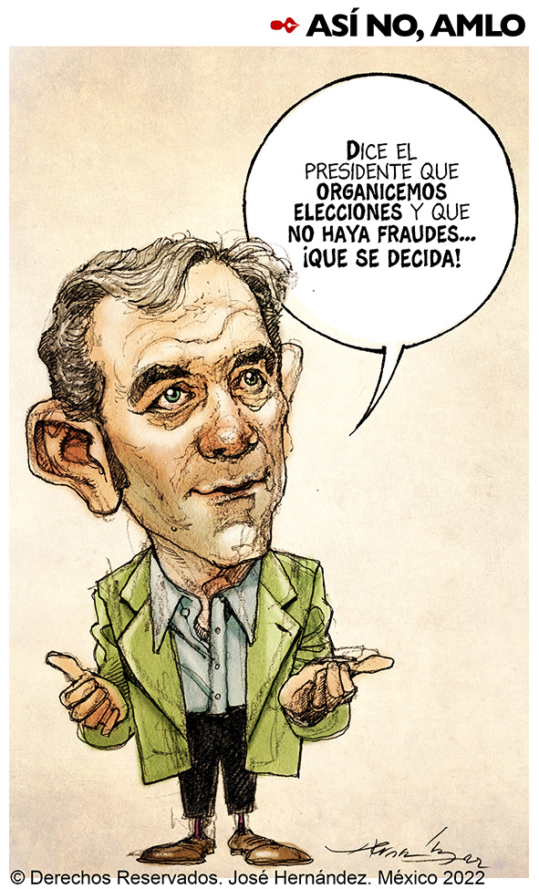 Así no, AMLO